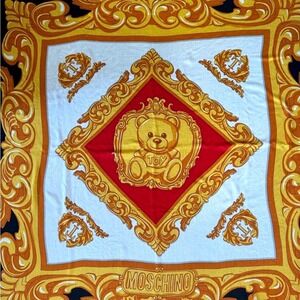 Moschino Toy Baroque Oversized‎ Modal Cashmere Scarf